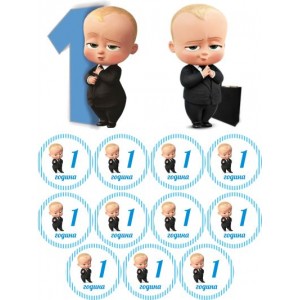 Принт Baby boss 2
